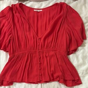 Red O’Neil Flowy Top